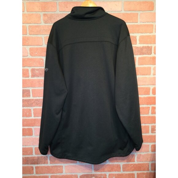 Reebok NFL Carolina Panthers Mens Core Jacket Size 2XL Pockets Outdoor Full Zip - Picture 3 of 6